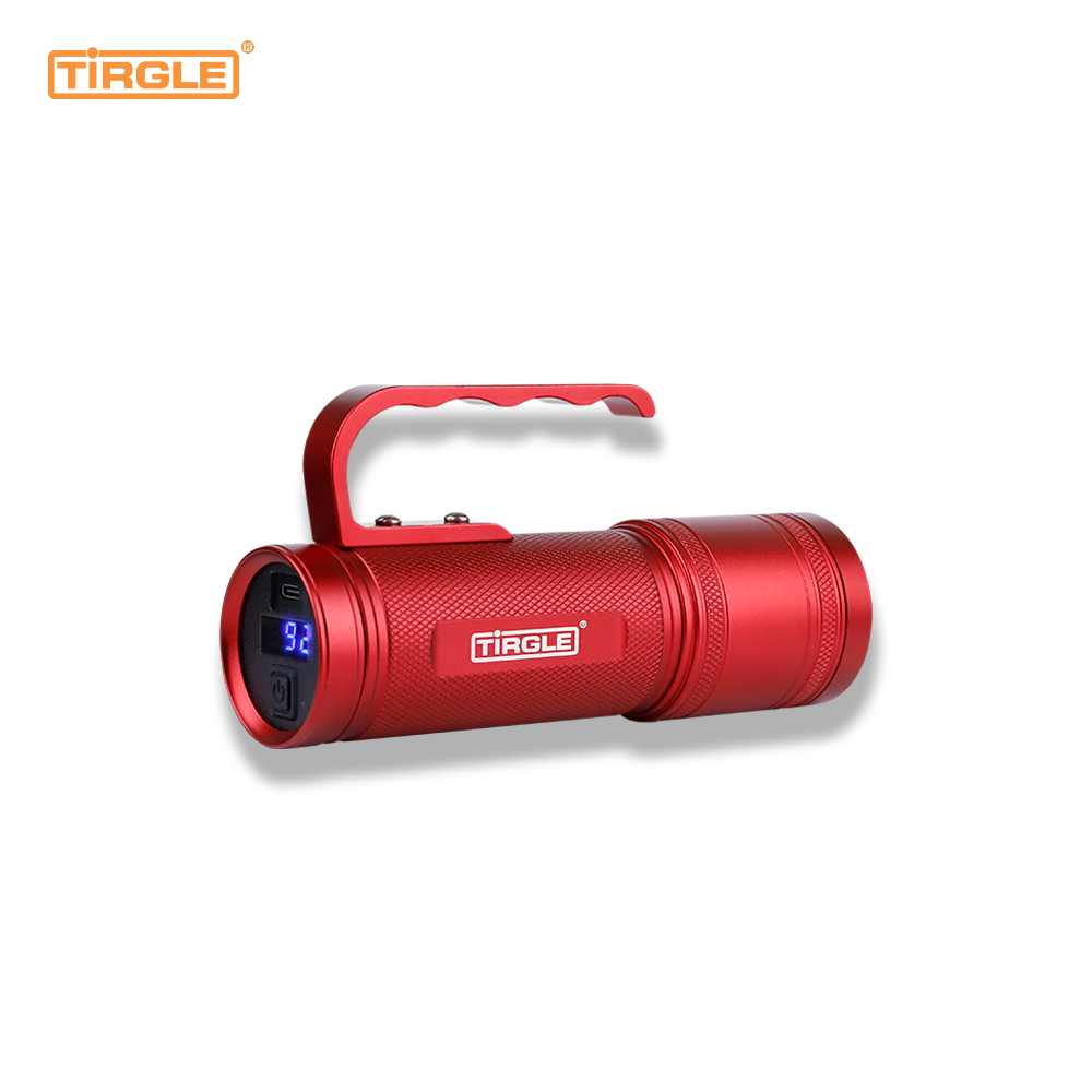 F02 20W Hợp Kim Nhôm Súng Laser 350 Lumens Tầm Xa Có Thể Đứng Cố Định Di Động Câu Cá Ngoài Trời Cắm Trại Đèn Pha Tìm Kiếm